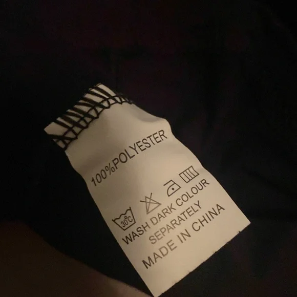 Black asymmetrical shirt - Picture 5 of 5